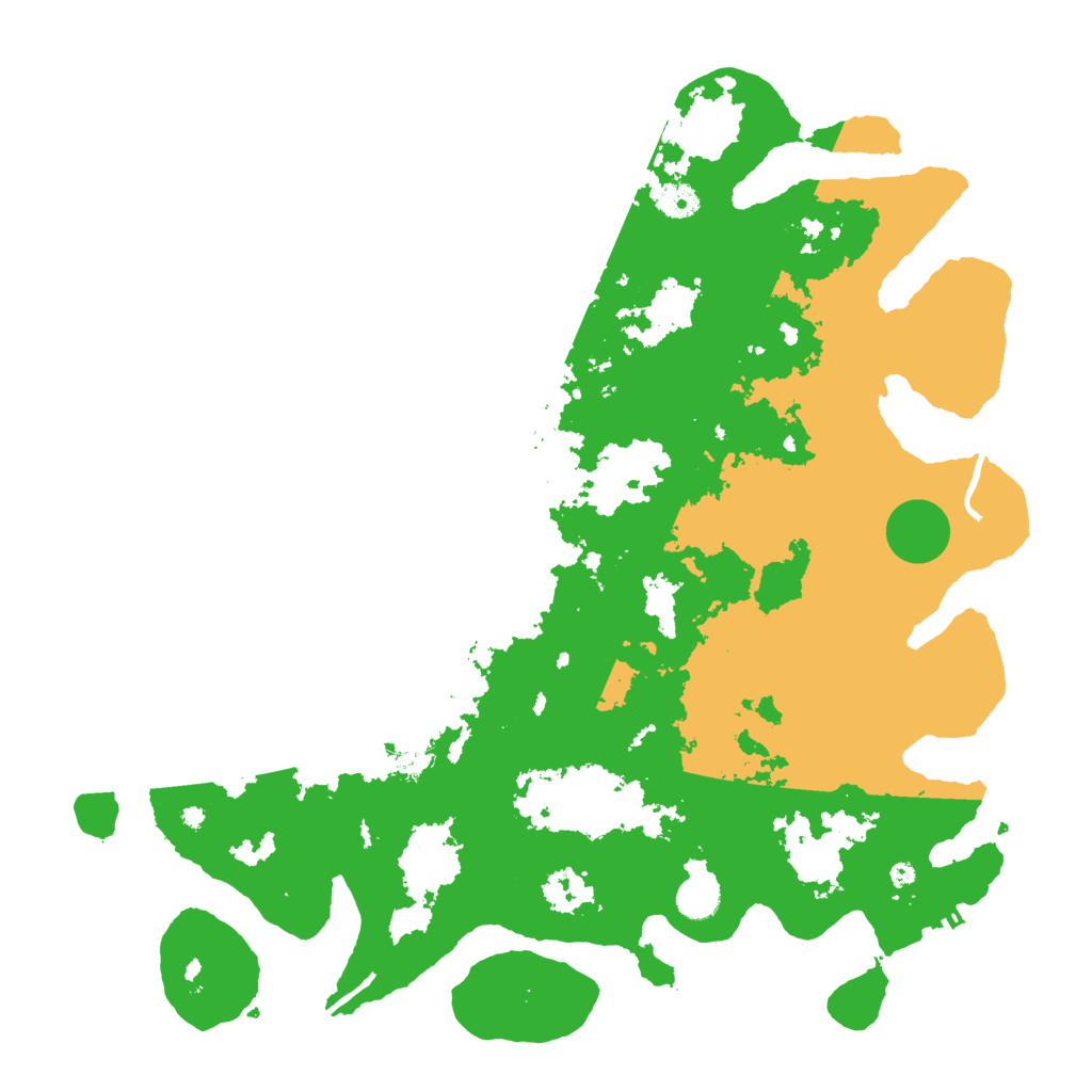 Biome Rust Map: Procedural Map, Size: 4500, Seed: 1906556745