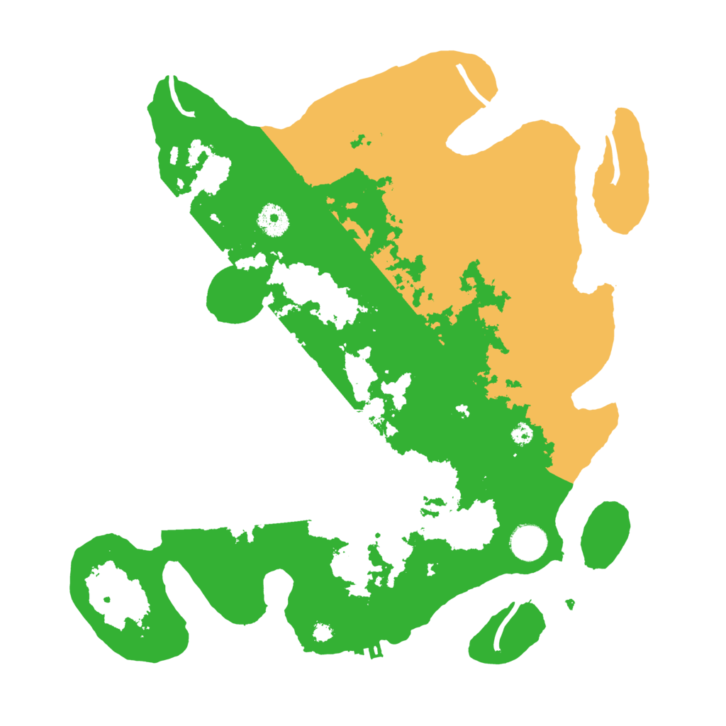 Biome Rust Map: Procedural Map, Size: 3500, Seed: 2701683