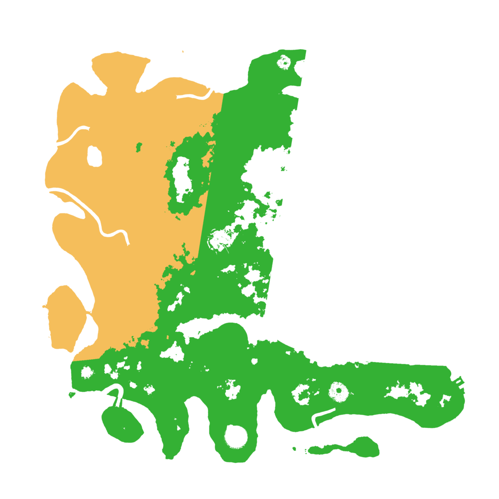 Biome Rust Map: Procedural Map, Size: 3850, Seed: 27632821