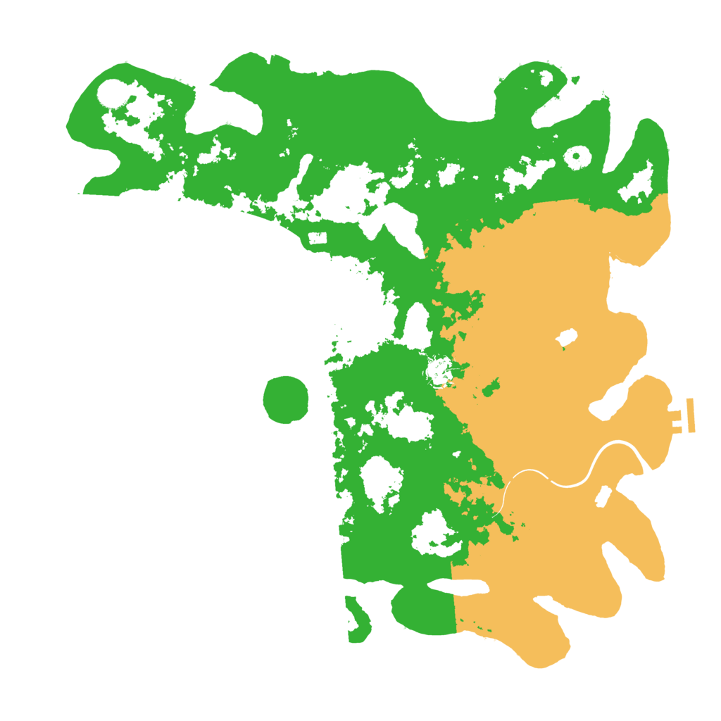 Biome Rust Map: Procedural Map, Size: 4250, Seed: 80208856