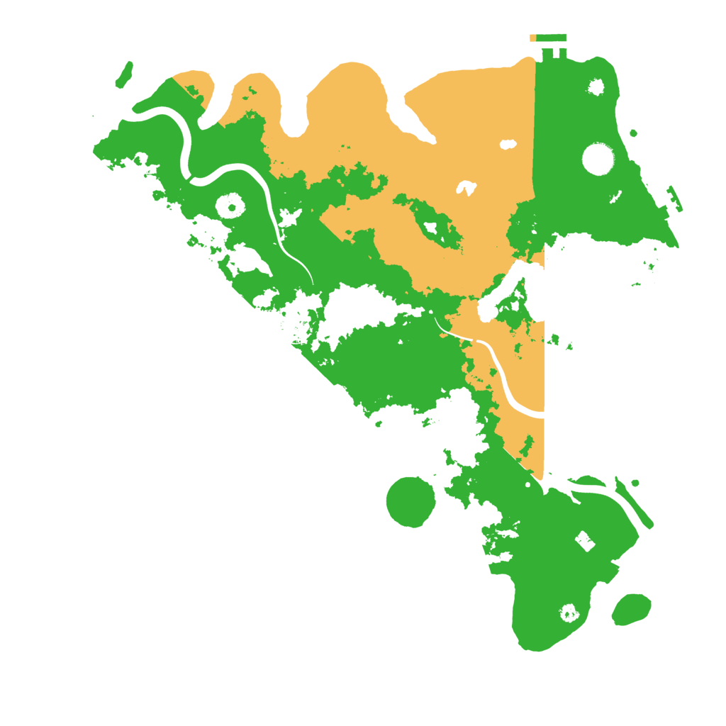 Biome Rust Map: Procedural Map, Size: 4000, Seed: 92262237
