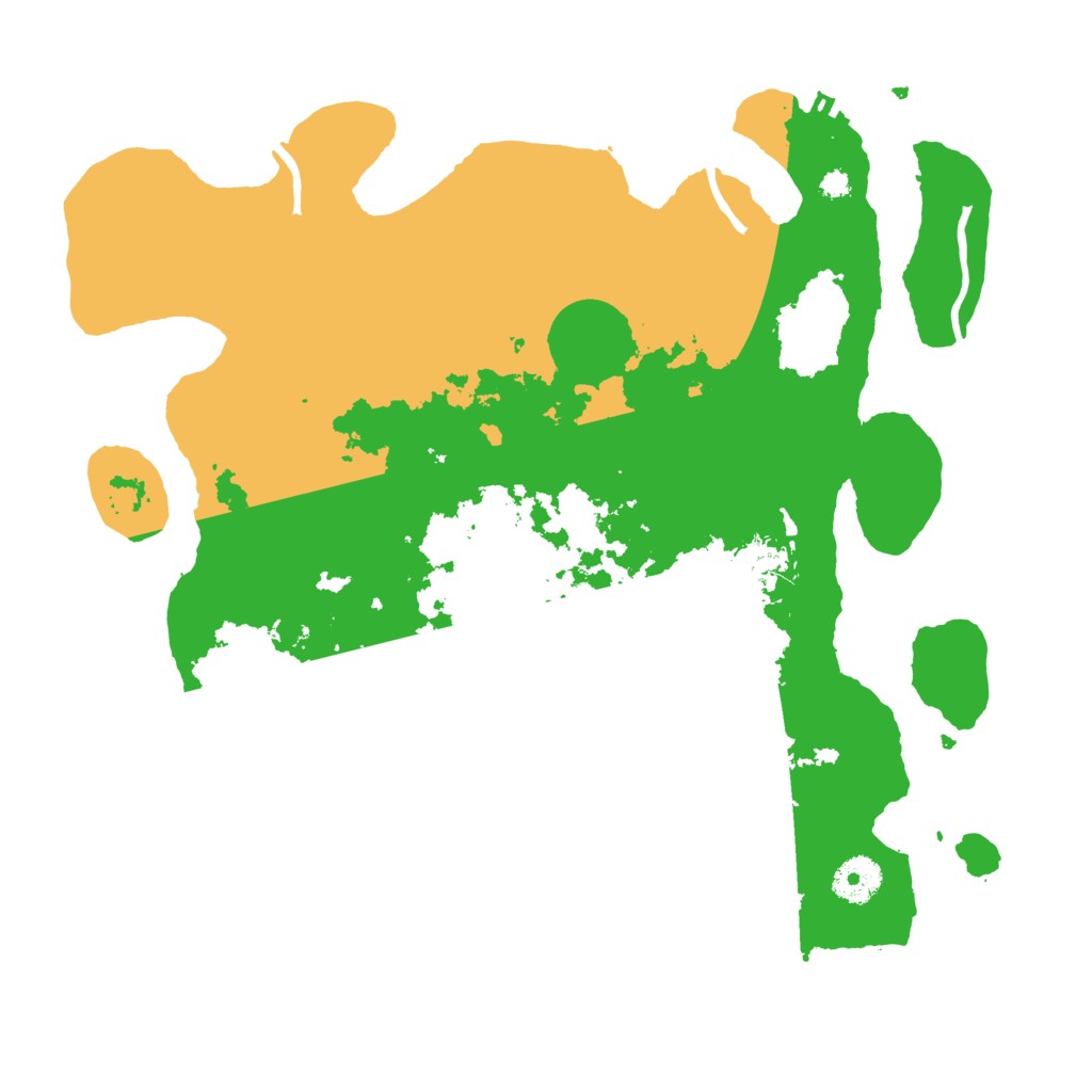 Biome Rust Map: Procedural Map, Size: 3500, Seed: 7610780