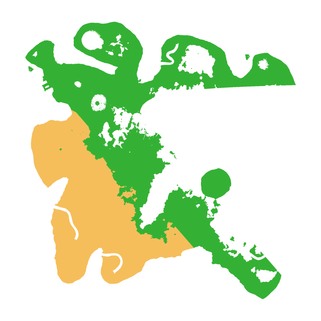 Biome Rust Map: Procedural Map, Size: 3000, Seed: 853141