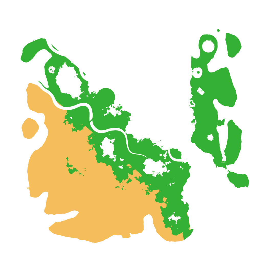 Biome Rust Map: Procedural Map, Size: 3800, Seed: 5461561