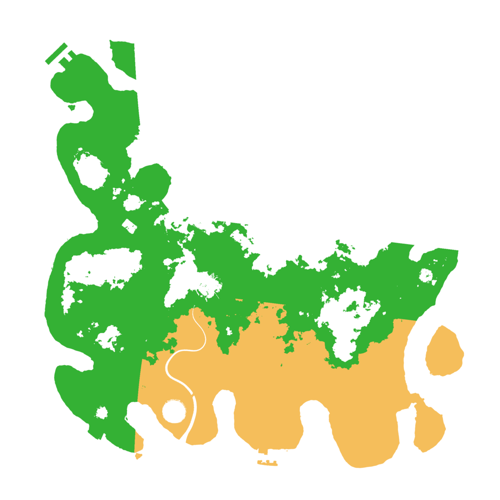 Biome Rust Map: Procedural Map, Size: 3750, Seed: 110888944