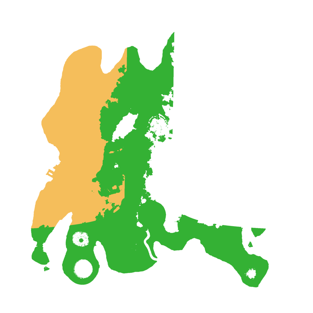 Biome Rust Map: Procedural Map, Size: 3000, Seed: 9382