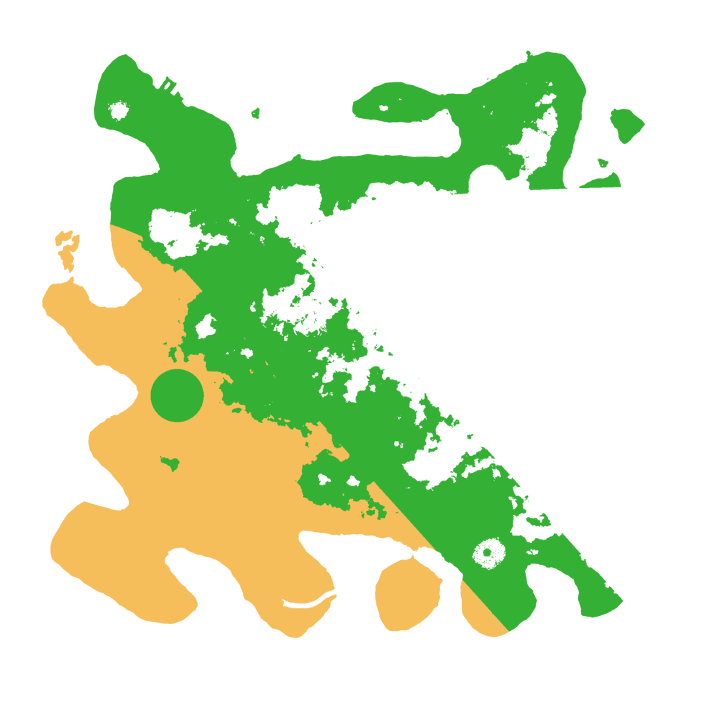 Biome Rust Map: Procedural Map, Size: 3500, Seed: 1791757209