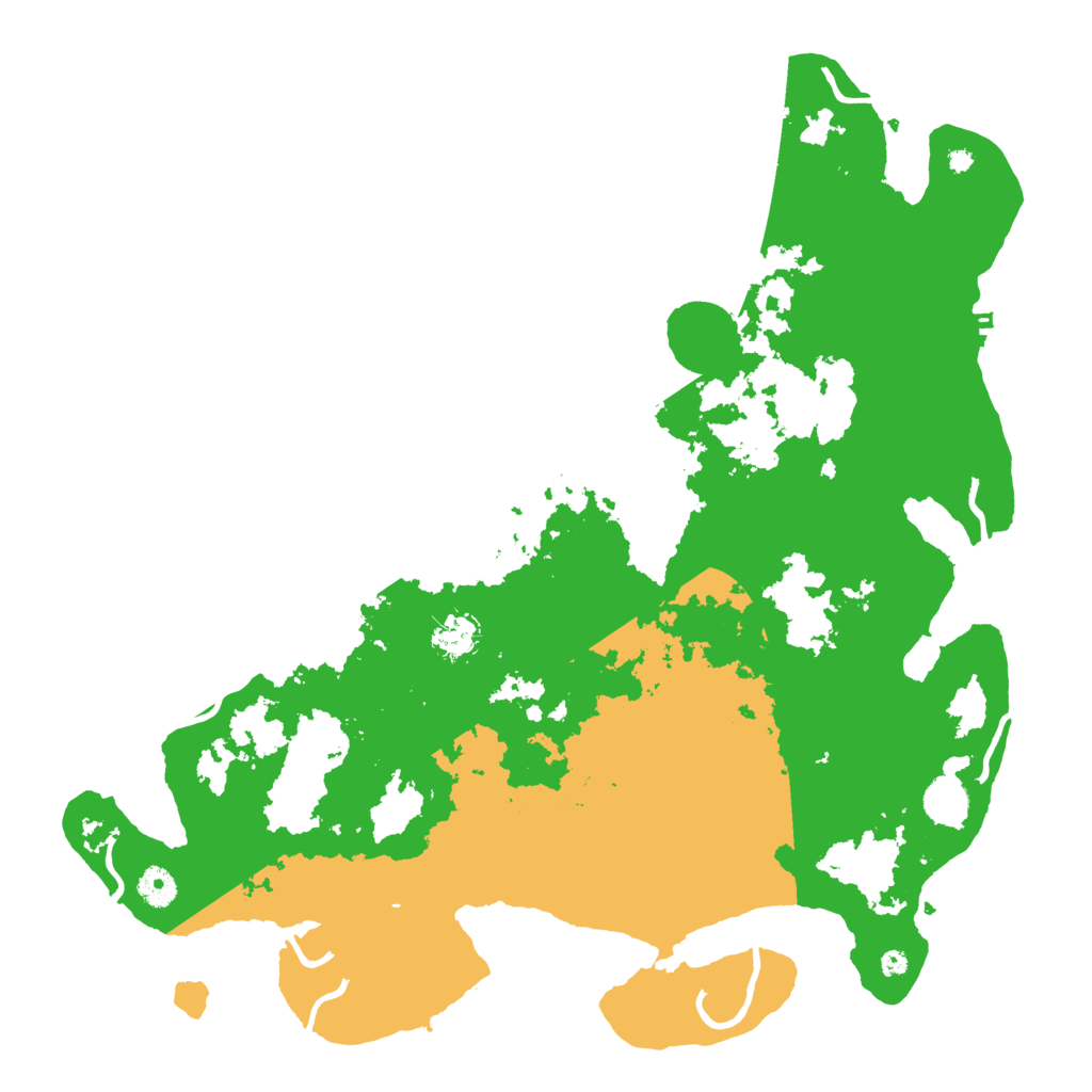 Biome Rust Map: Procedural Map, Size: 4250, Seed: 1740839976