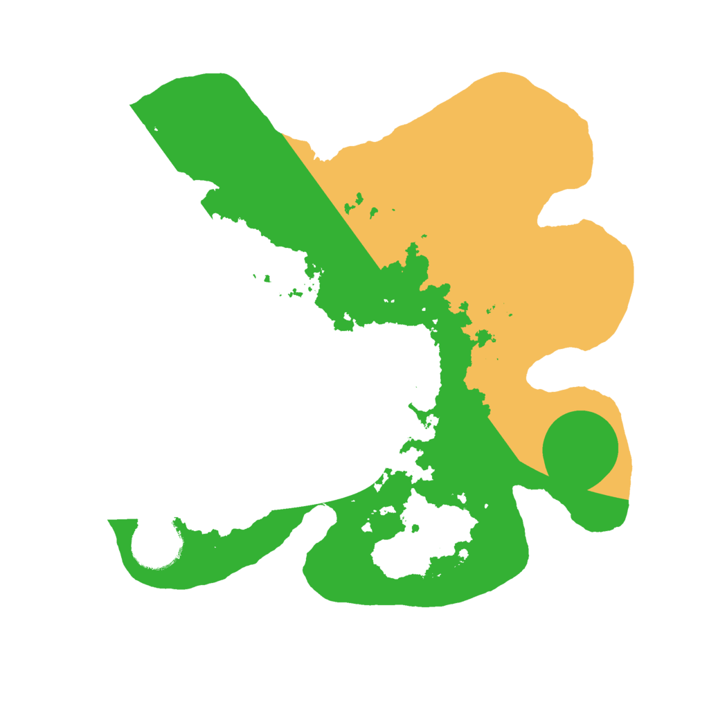 Biome Rust Map: Barren, Size: 2500, Seed: 159354