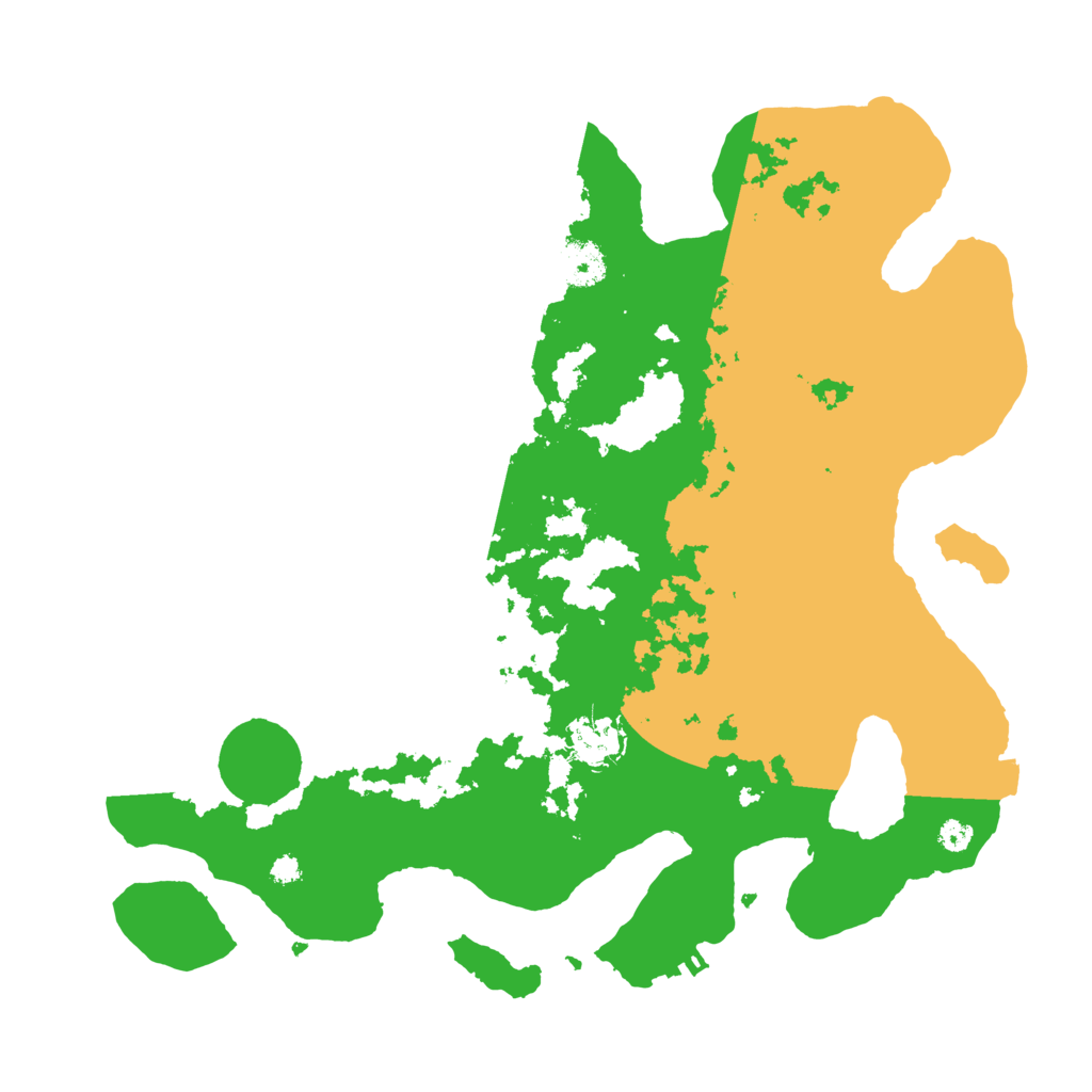 Biome Rust Map: Procedural Map, Size: 3500, Seed: 634823250