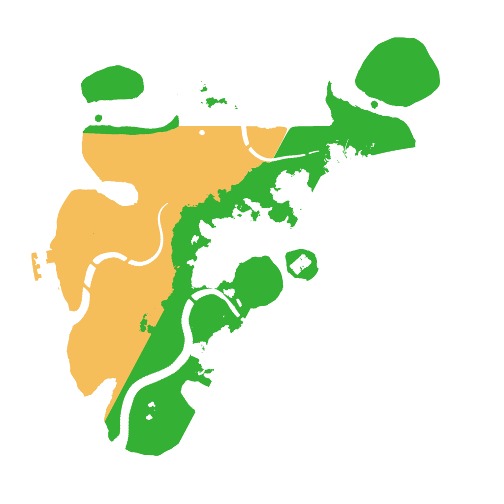 Biome Rust Map: Procedural Map, Size: 2750, Seed: 56671234