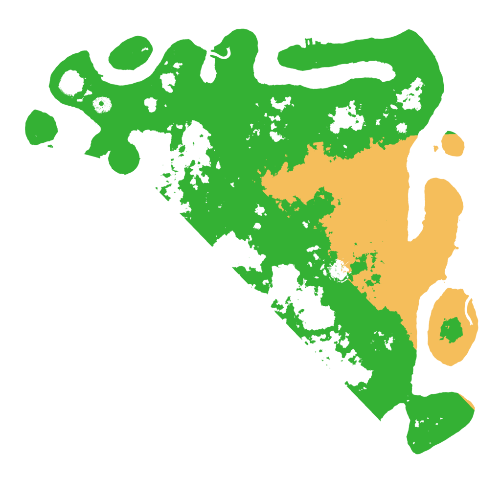 Biome Rust Map: Procedural Map, Size: 4300, Seed: 3150986