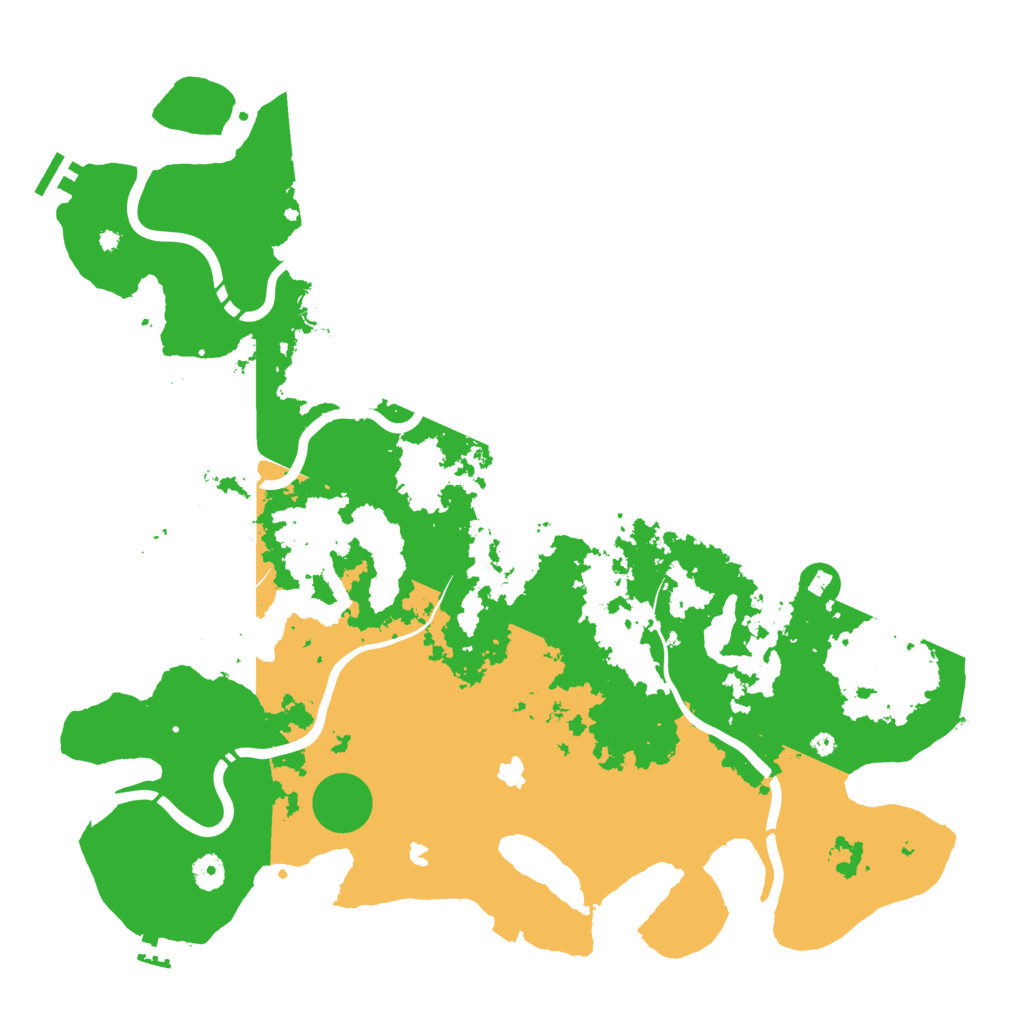 Biome Rust Map: Procedural Map, Size: 4500, Seed: 14854754