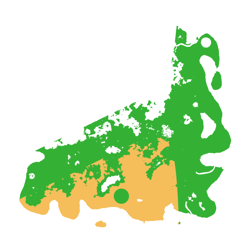 Biome Rust Map: Procedural Map, Size: 4250, Seed: 157317620