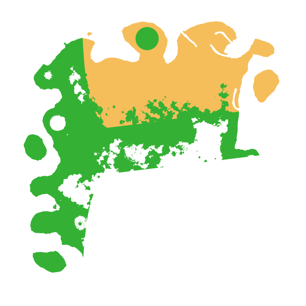 Biome Rust Map: Procedural Map, Size: 3500, Seed: 1421081369