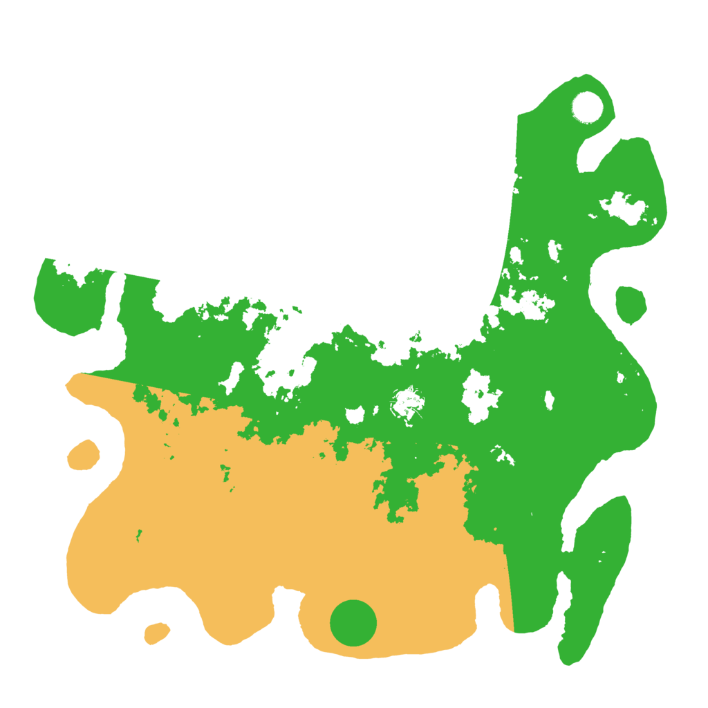 Biome Rust Map: Barren, Size: 4000, Seed: 603510539