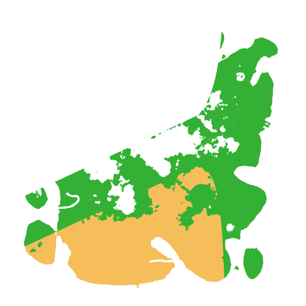 Biome Rust Map: Procedural Map, Size: 3500, Seed: 1609503441