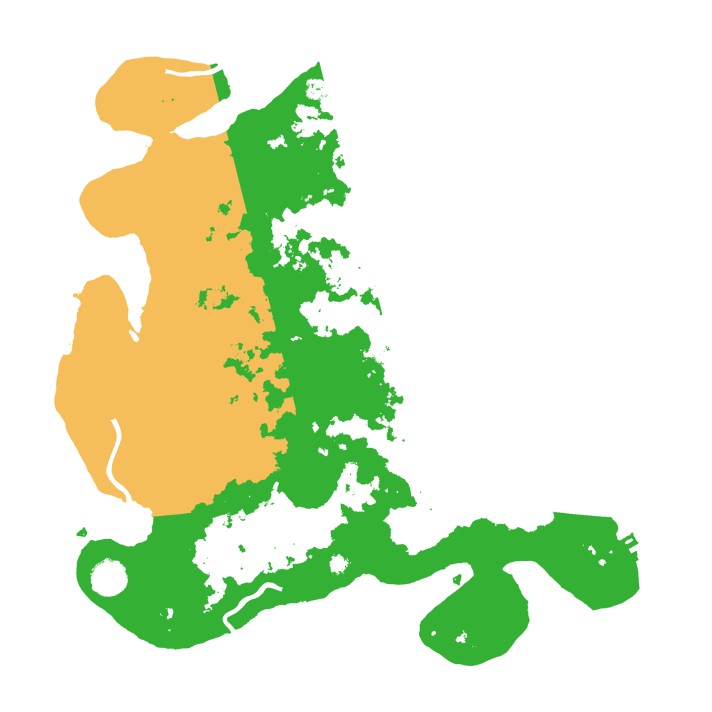 Biome Rust Map: Procedural Map, Size: 3500, Seed: 20221215