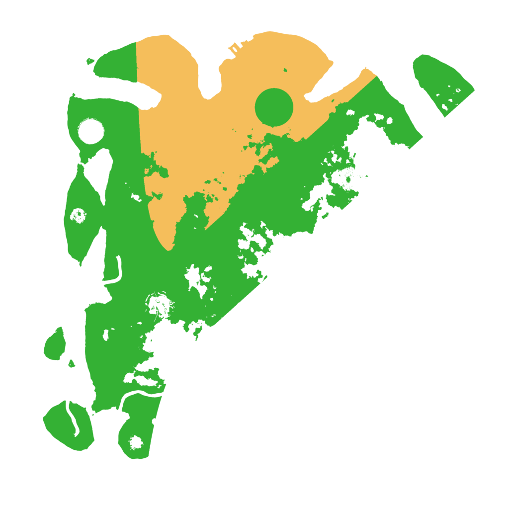 Biome Rust Map: Procedural Map, Size: 3500, Seed: 56012635