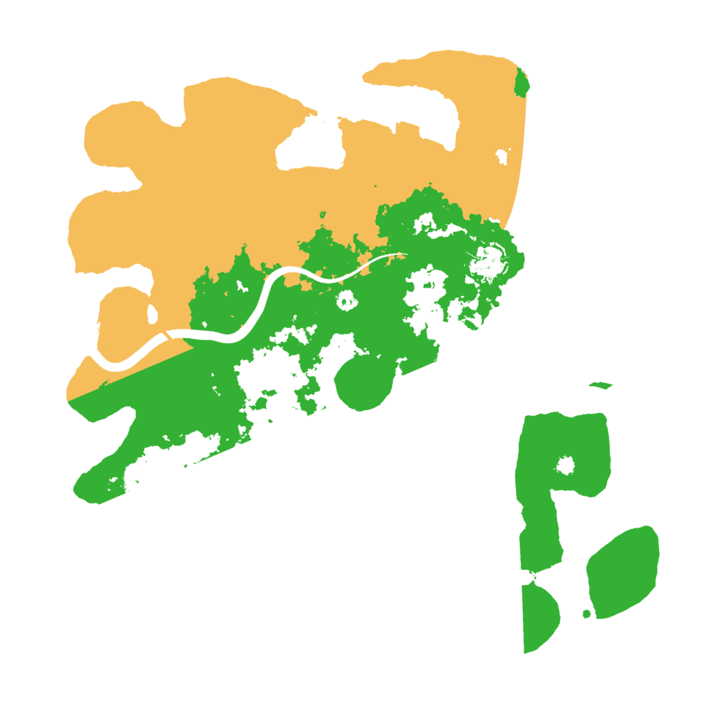 Biome Rust Map: Procedural Map, Size: 3500, Seed: 1351248727