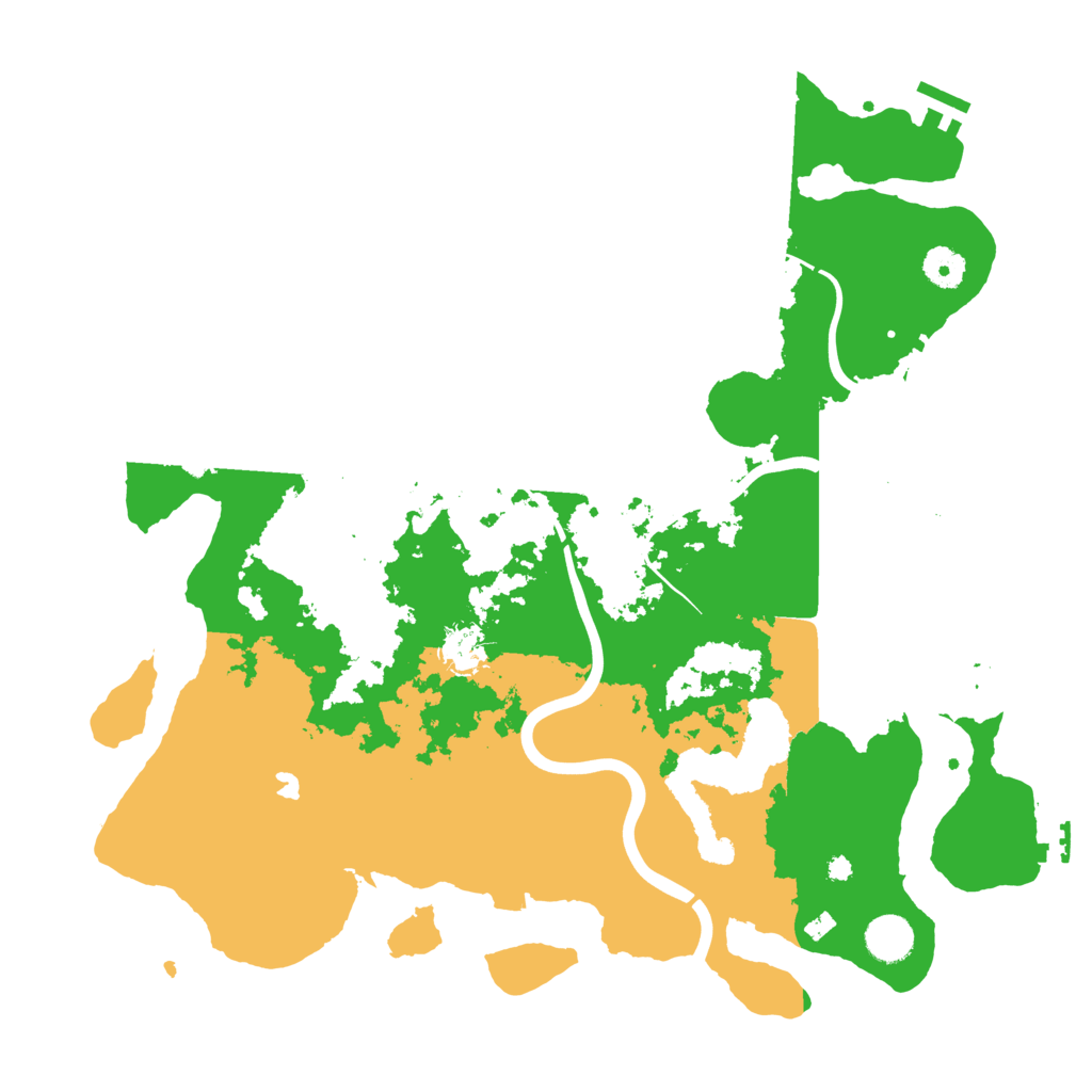 Biome Rust Map: Procedural Map, Size: 4000, Seed: 440781328