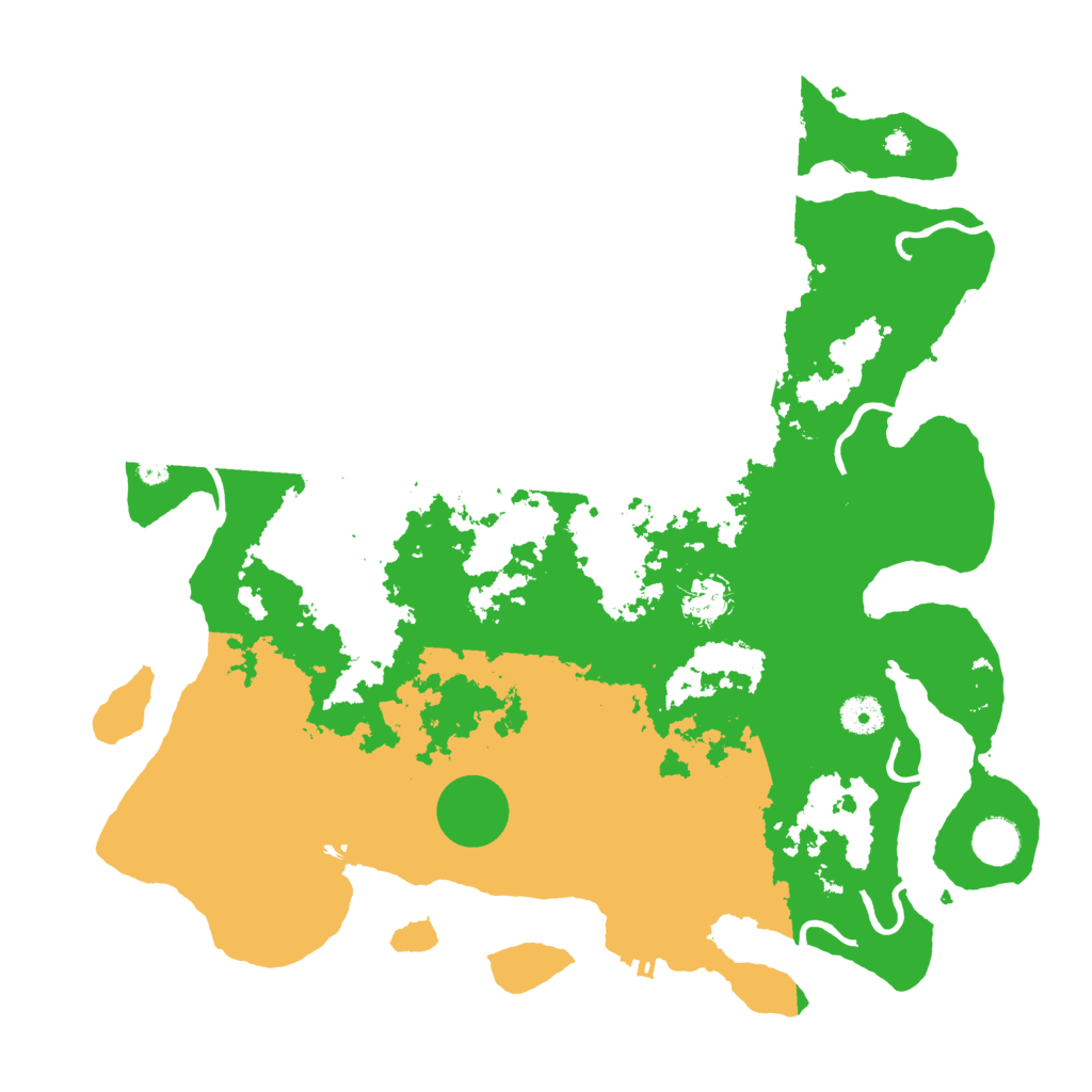 Biome Rust Map: Procedural Map, Size: 4000, Seed: 440781328