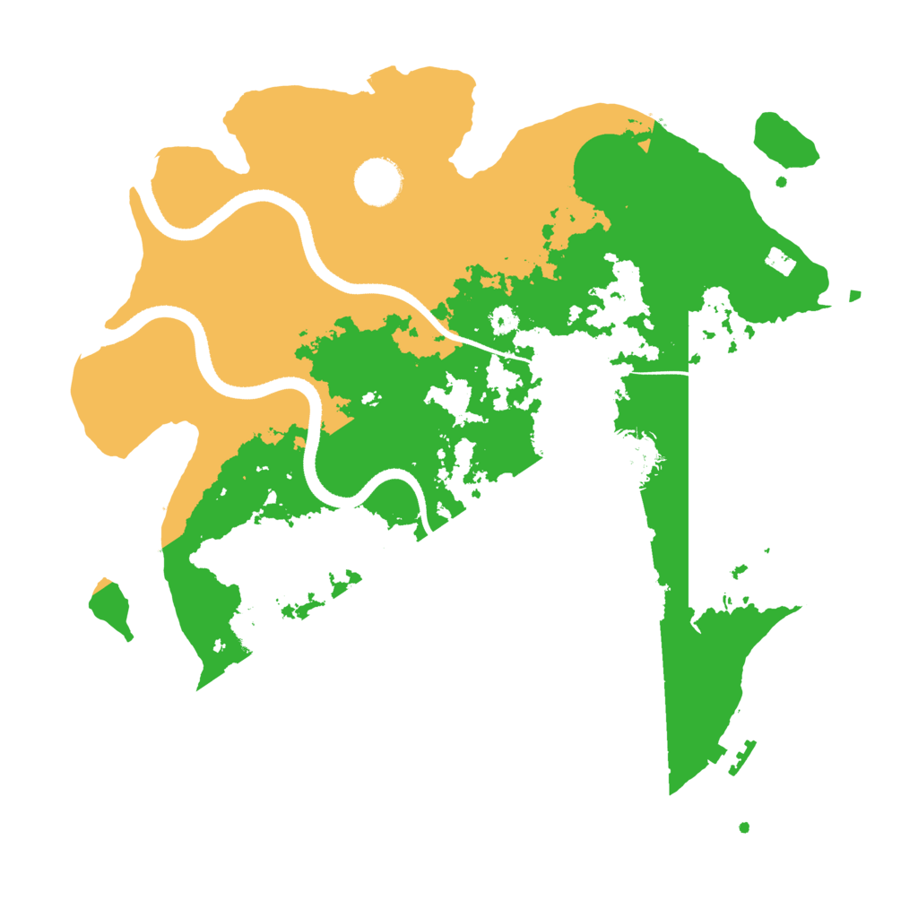 Biome Rust Map: Procedural Map, Size: 3400, Seed: 786229