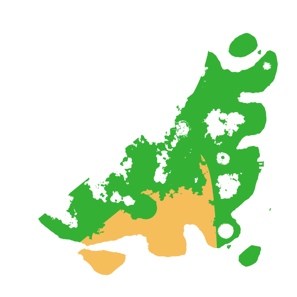 Biome Rust Map: Procedural Map, Size: 3500, Seed: 5492750