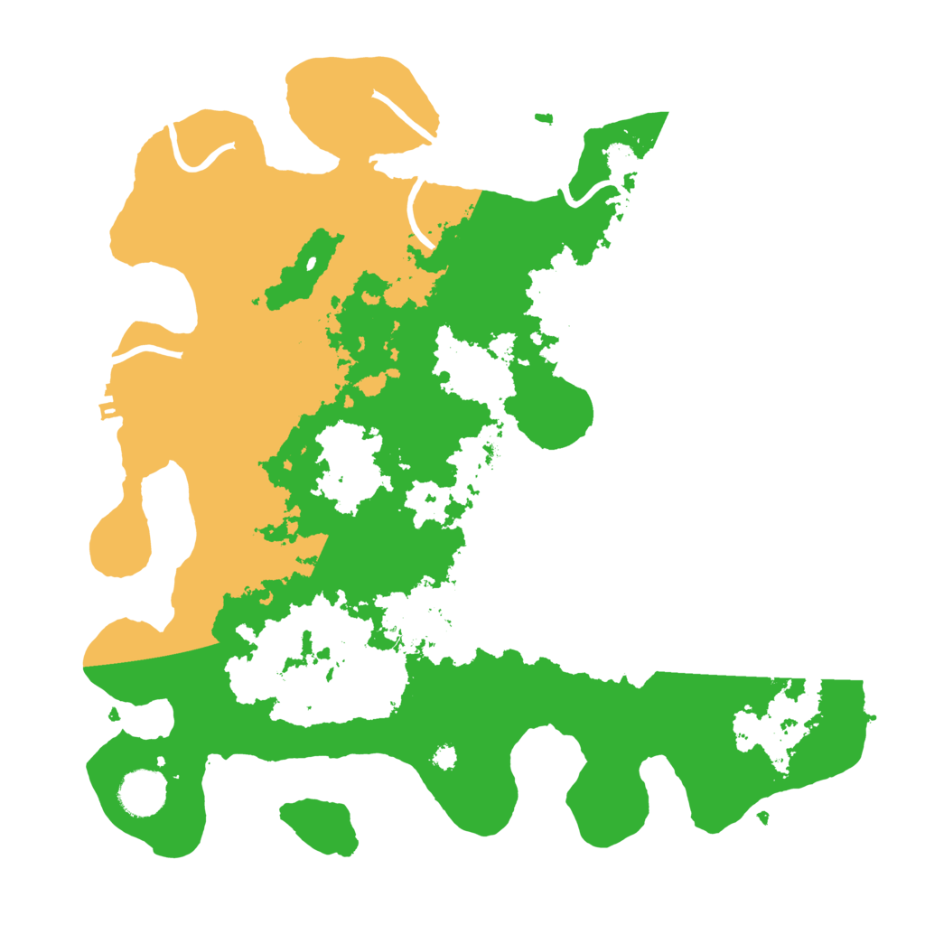 Biome Rust Map: Procedural Map, Size: 3500, Seed: 67646084