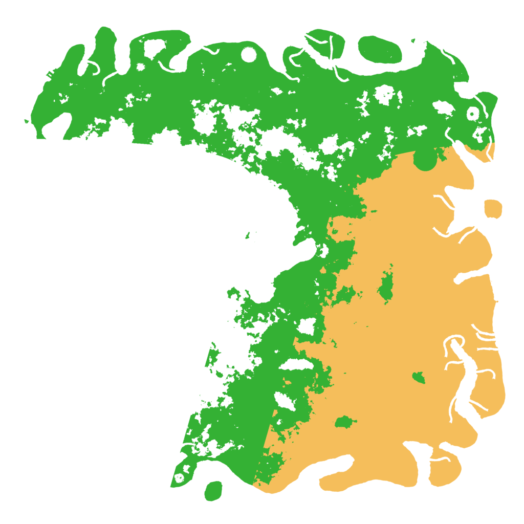 Biome Rust Map: Procedural Map, Size: 6000, Seed: 1656286726