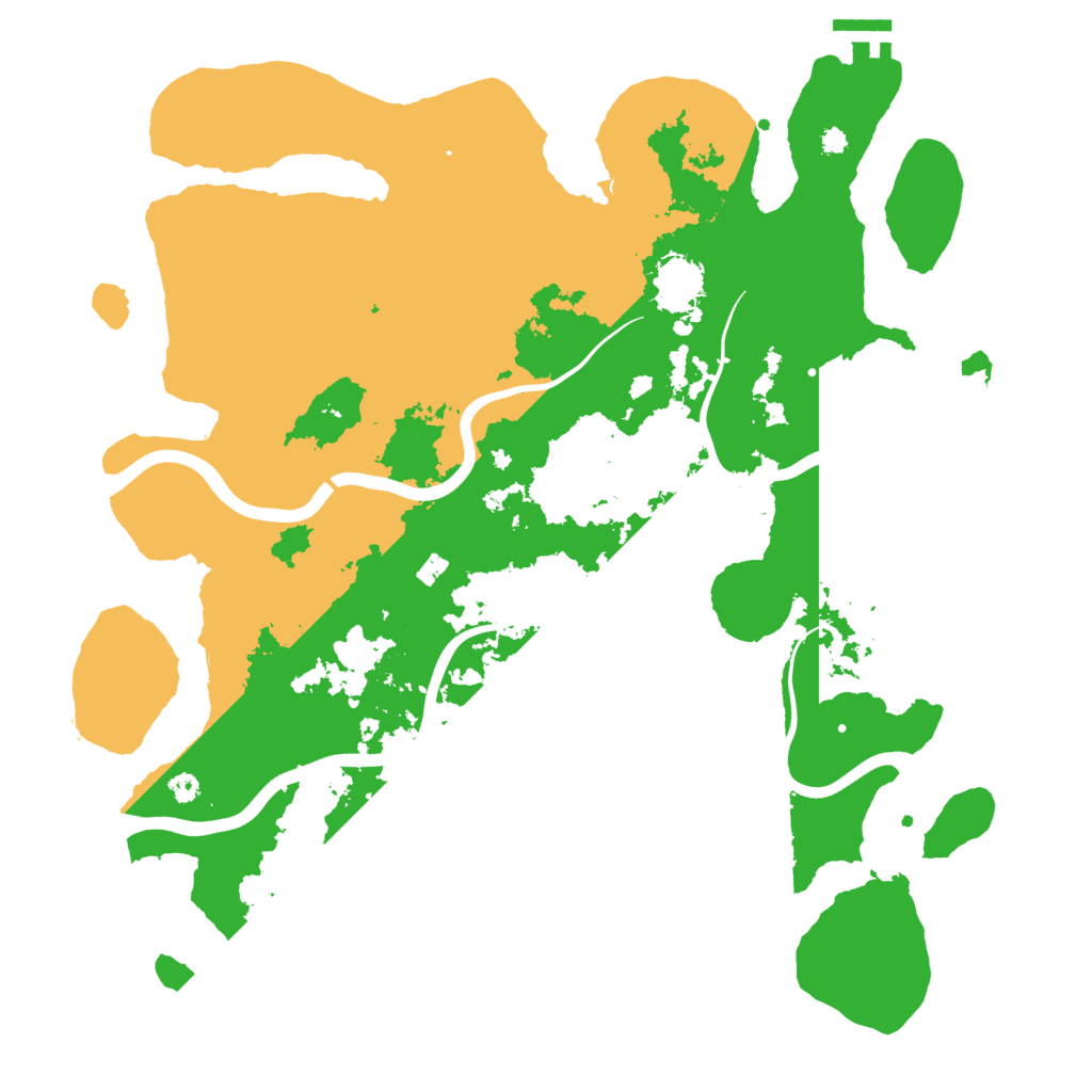Biome Rust Map: Procedural Map, Size: 3750, Seed: 845992178