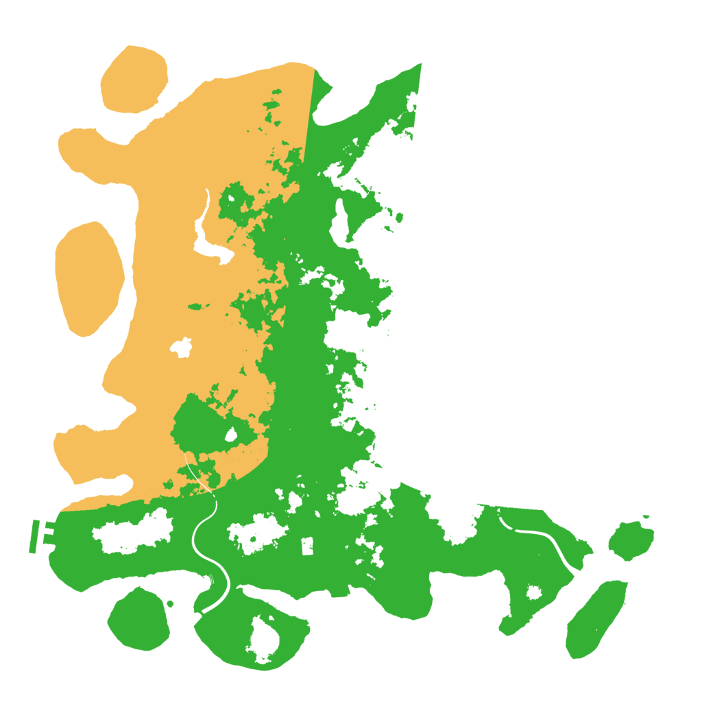 Biome Rust Map: Procedural Map, Size: 4250, Seed: 1268975004