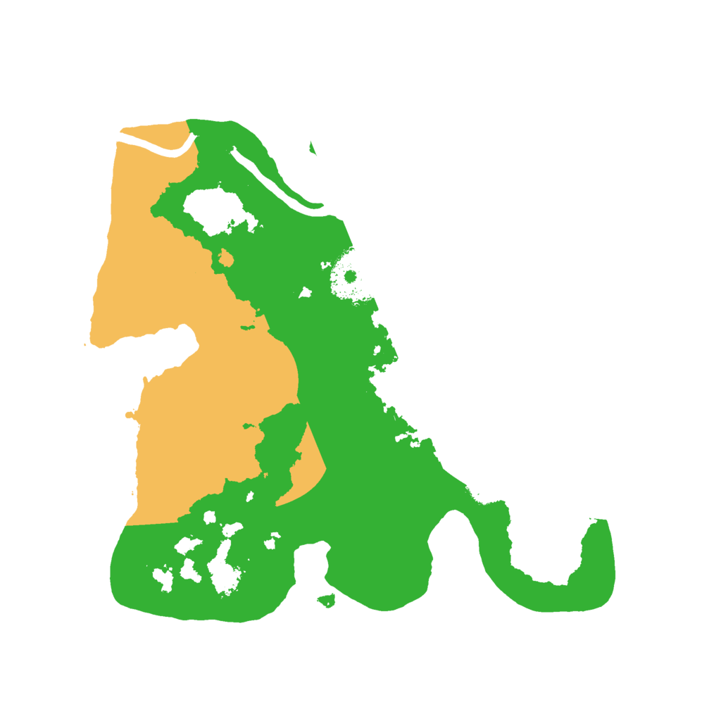 Biome Rust Map: Procedural Map, Size: 2200, Seed: 1497693088