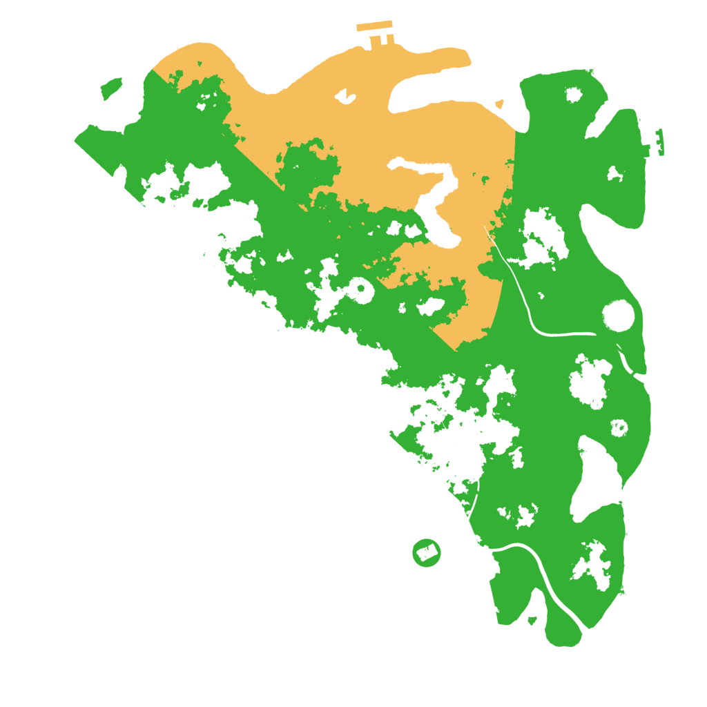 Biome Rust Map: Procedural Map, Size: 4000, Seed: 347310649