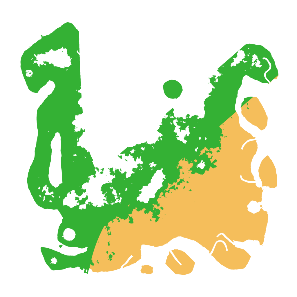 Biome Rust Map: Procedural Map, Size: 4250, Seed: 694355925