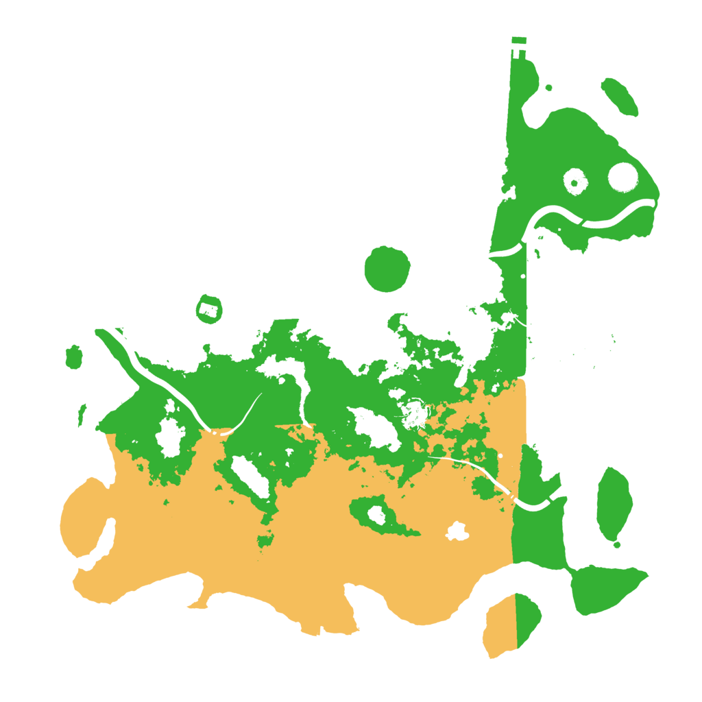 Biome Rust Map: Procedural Map, Size: 4250, Seed: 1542829641