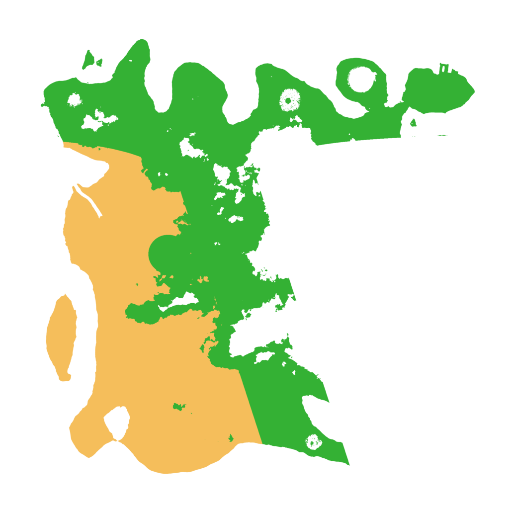 Biome Rust Map: Procedural Map, Size: 3500, Seed: 36256778