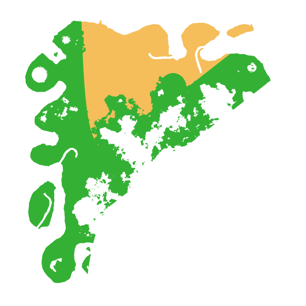 Biome Rust Map: Procedural Map, Size: 3500, Seed: 1506886