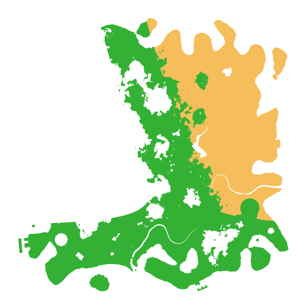 Biome Rust Map: Procedural Map, Size: 4250, Seed: 702272449