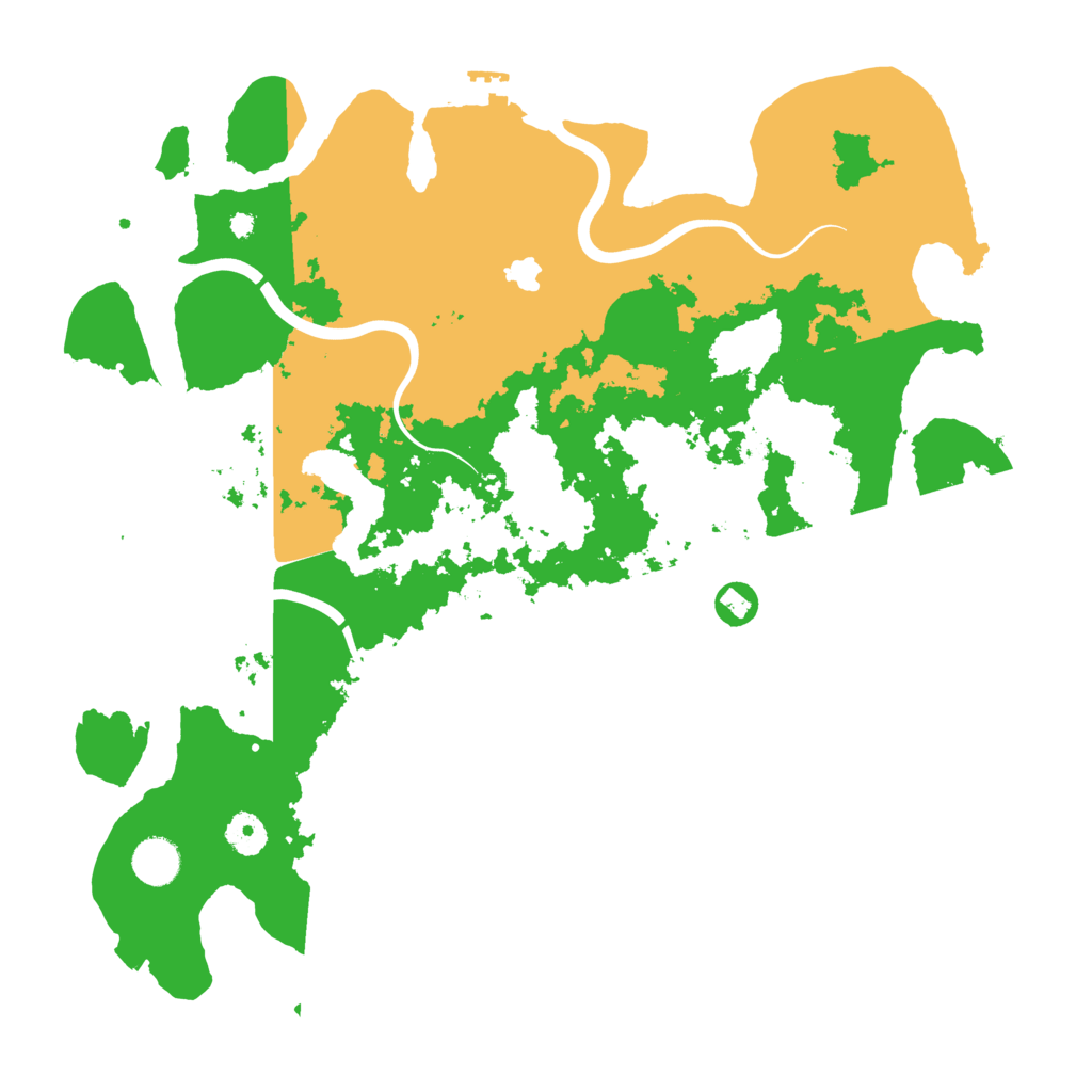 Biome Rust Map: Procedural Map, Size: 4000, Seed: 28252