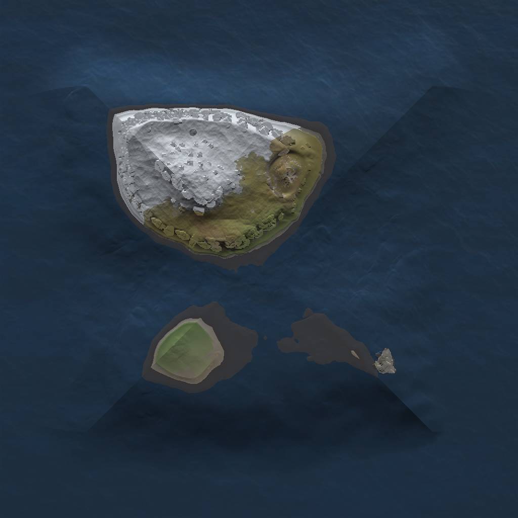 Rust Map: Procedural Map, Size: 1111, Seed: 909039, 3 Monuments