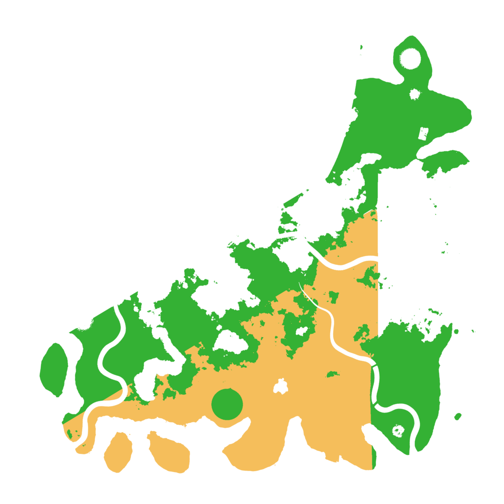 Biome Rust Map: Procedural Map, Size: 4250, Seed: 998016