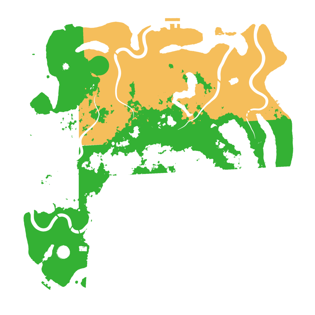 Biome Rust Map: Procedural Map, Size: 4250, Seed: 229688528