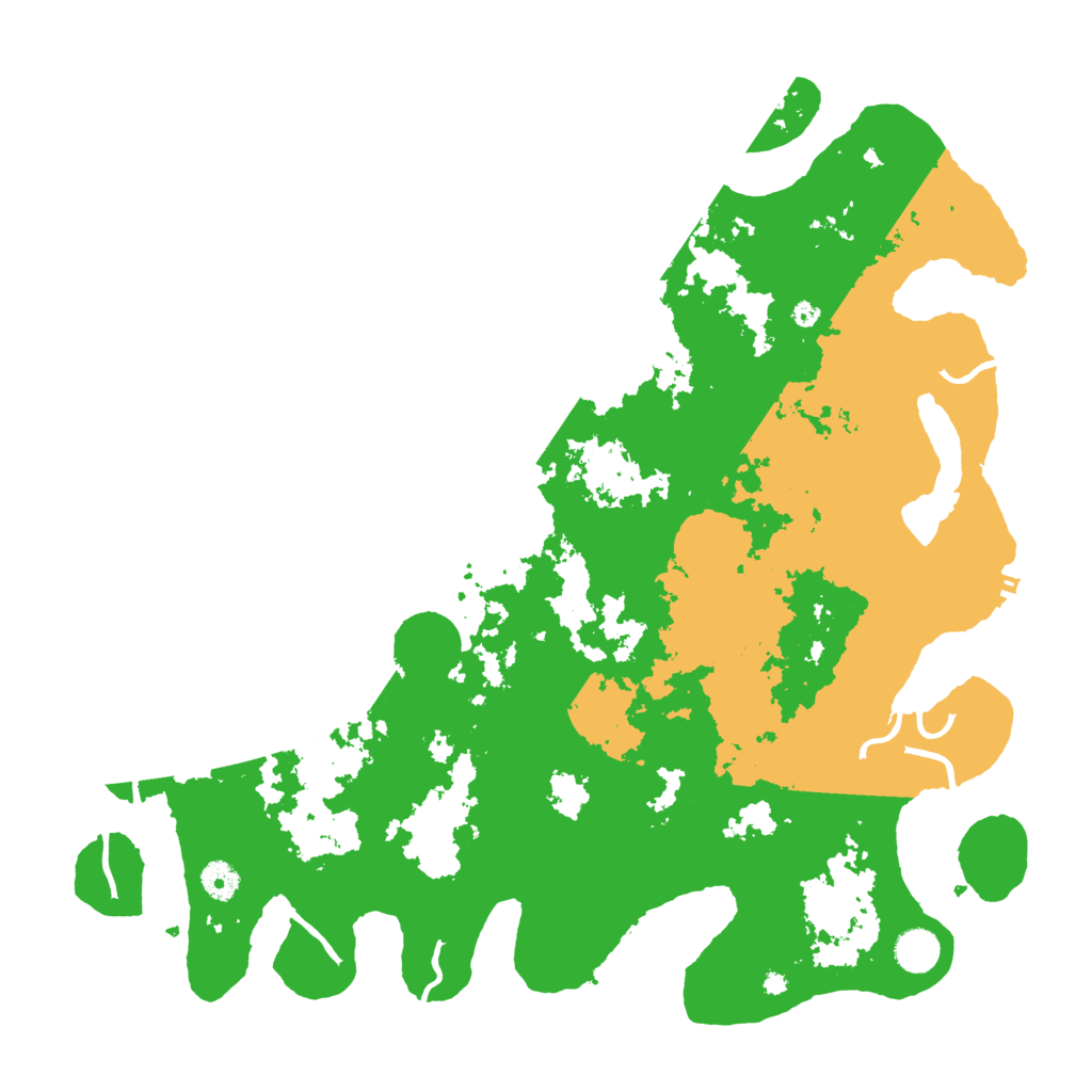 Biome Rust Map: Procedural Map, Size: 4300, Seed: 452