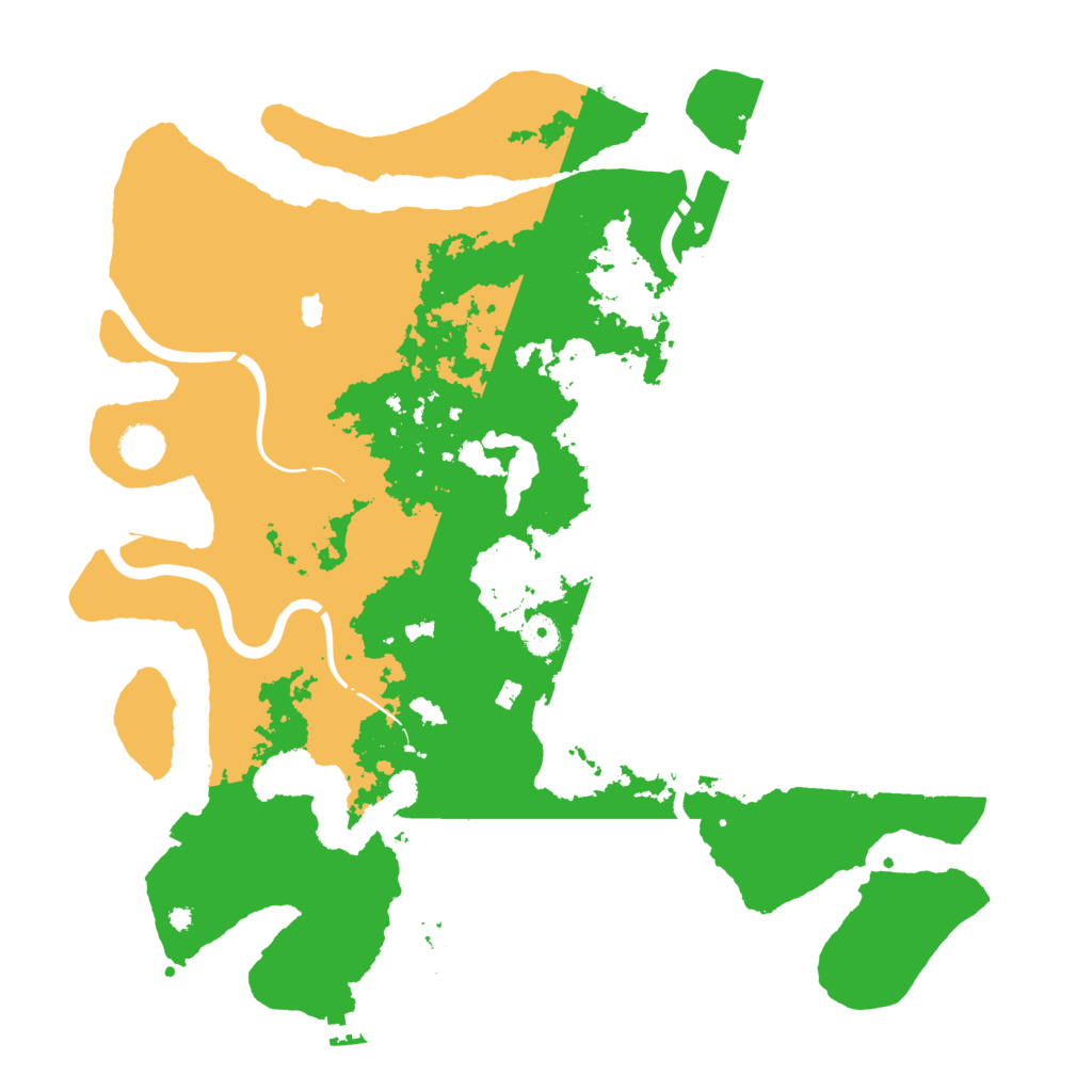 Biome Rust Map: Procedural Map, Size: 4250, Seed: 152909664