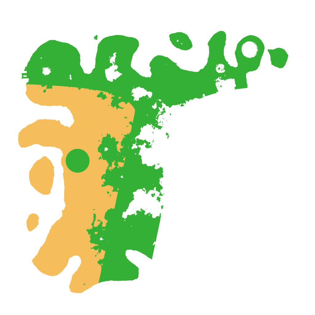 Biome Rust Map: Procedural Map, Size: 3500, Seed: 20600685