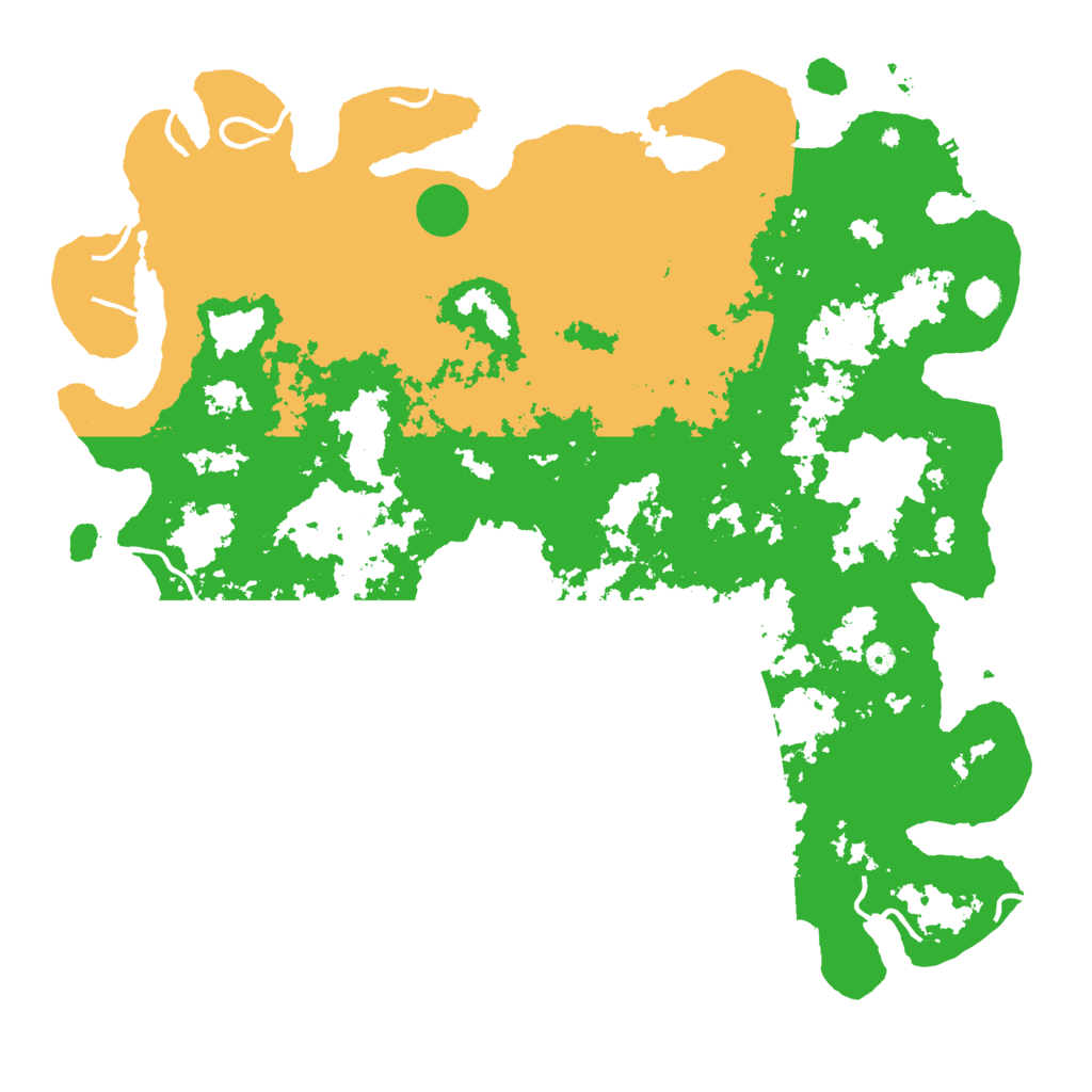 Biome Rust Map: Procedural Map, Size: 5500, Seed: 2341