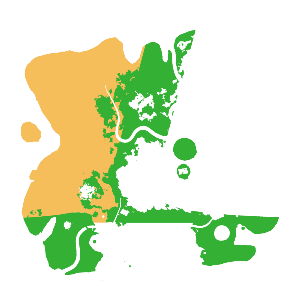 Biome Rust Map: Procedural Map, Size: 3500, Seed: 7271149