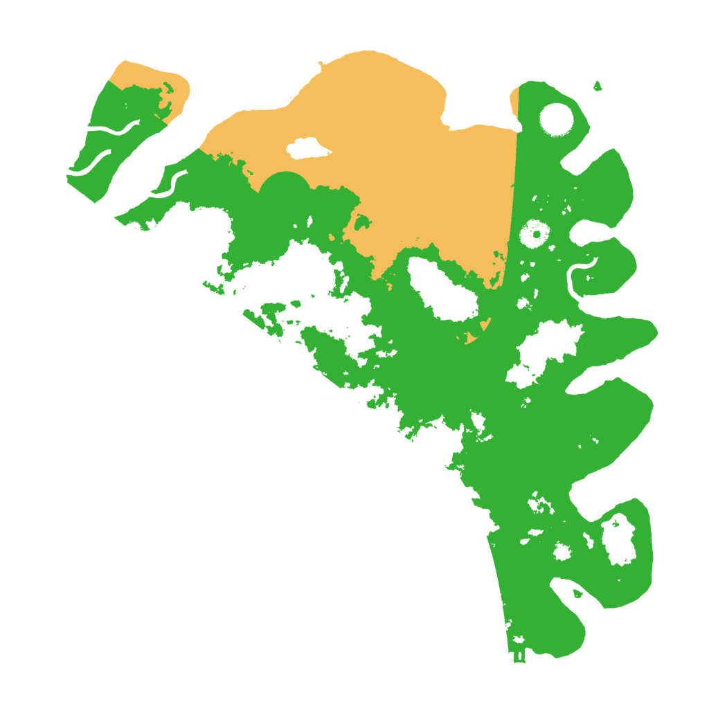 Biome Rust Map: Procedural Map, Size: 3750, Seed: 5470884