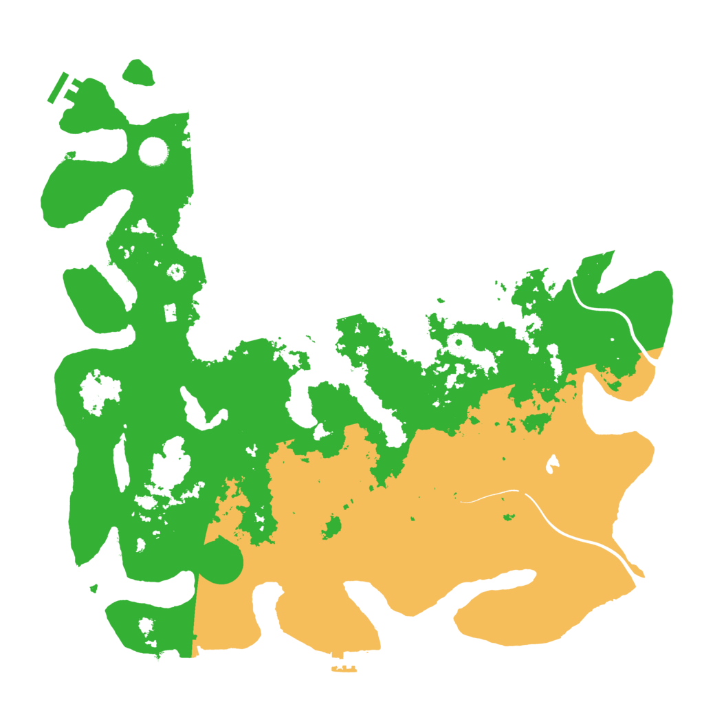 Biome Rust Map: Procedural Map, Size: 4250, Seed: 1384567315